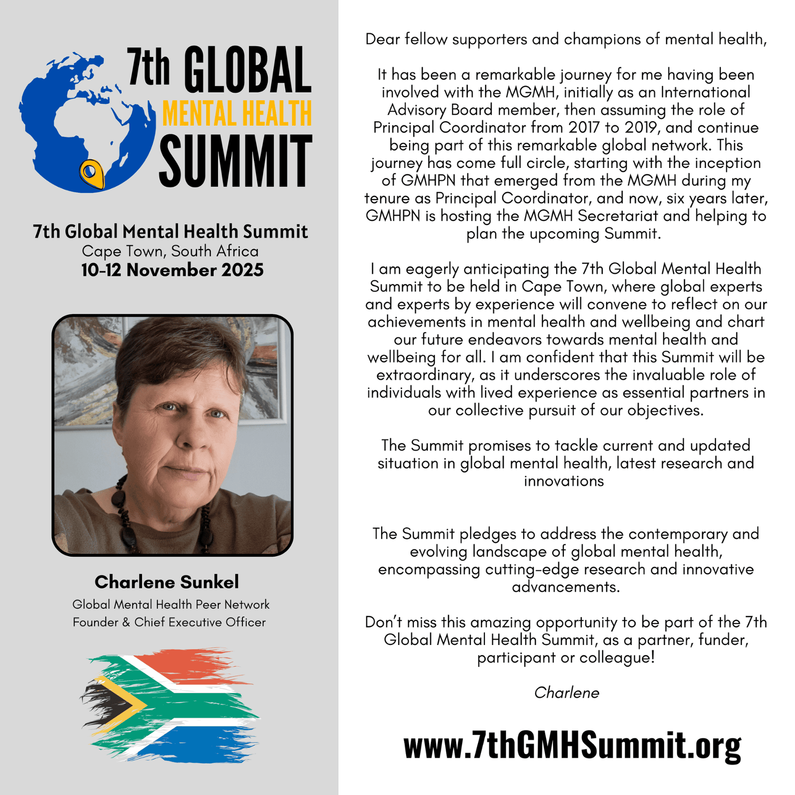 7th Global Mental Health Summit